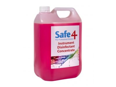 Safe4Disinfectant 5L Instrument Disinfectant Concentrate