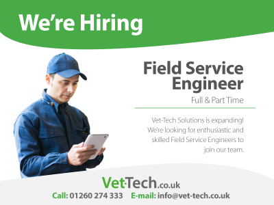 Field Service Engineer (Full-Time & Part-Time) – Vet-Tech Solutions