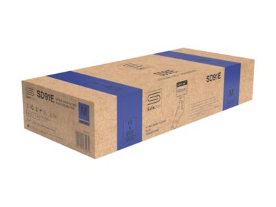 SafeDon SD91E Blue Nitrile Powder Free Exam Gloves