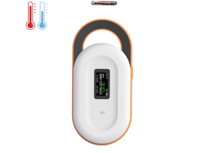 Animal Pocket RFID and Temperature Reader