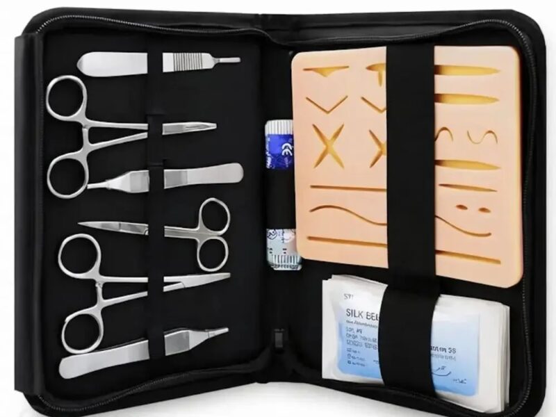 Professional Suturing Practice Kit – 3-Layer Silicone Training Set