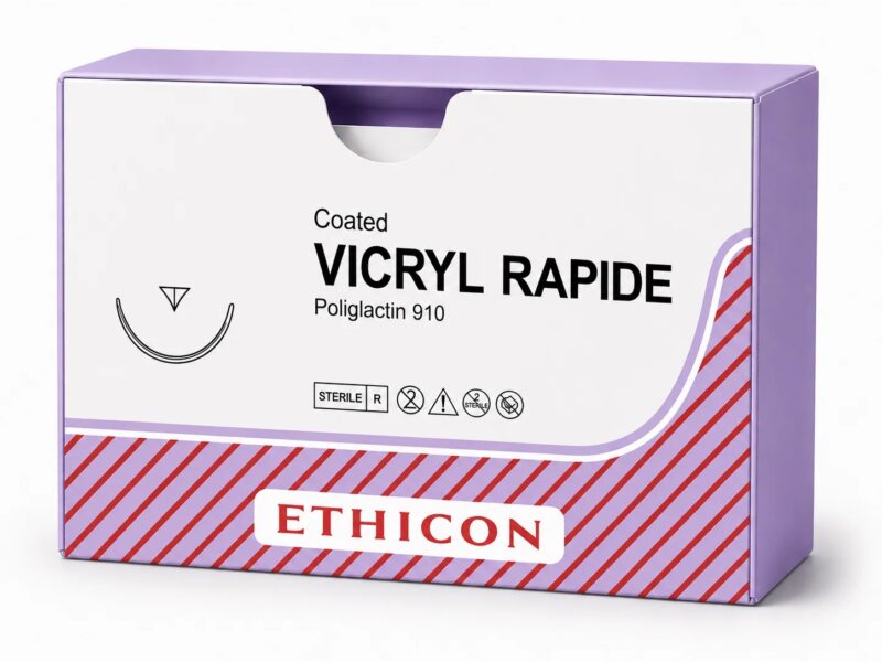 Ethicon VICRYL RAPIDE Braided Polyglactin 910 Absorbable Surgical Suture EC1534G